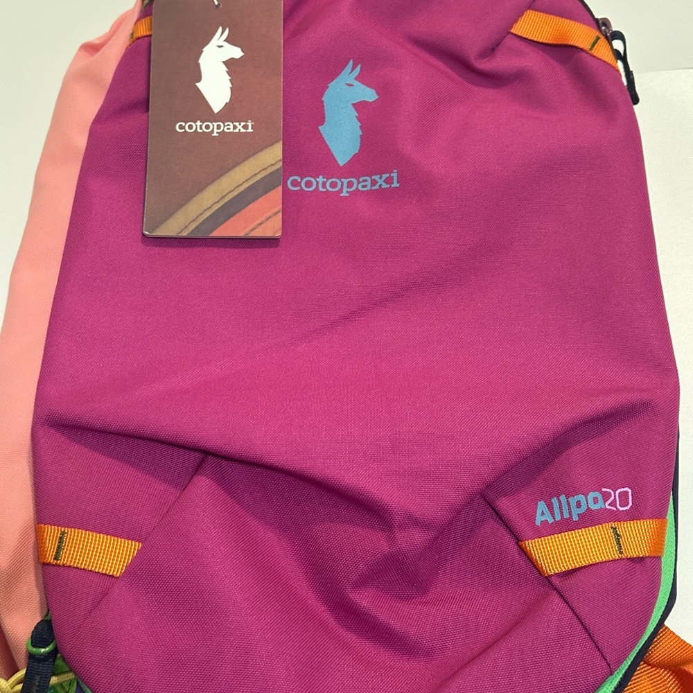 Cotopaxi Fuchsia and Tangerine Backpack